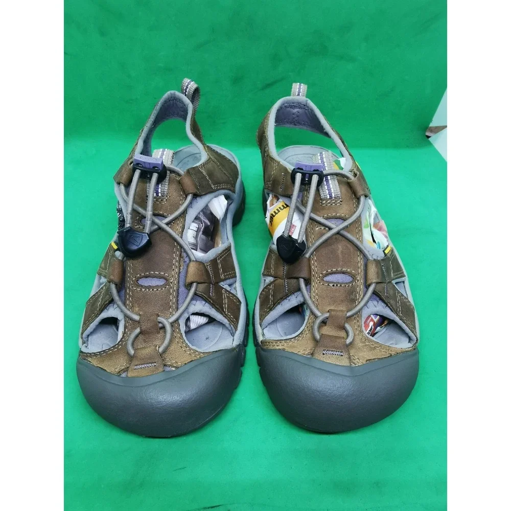 KEEN Arroyo II Brown Leather Waterproof Hiking Sandals Shoes Women`s Size 8